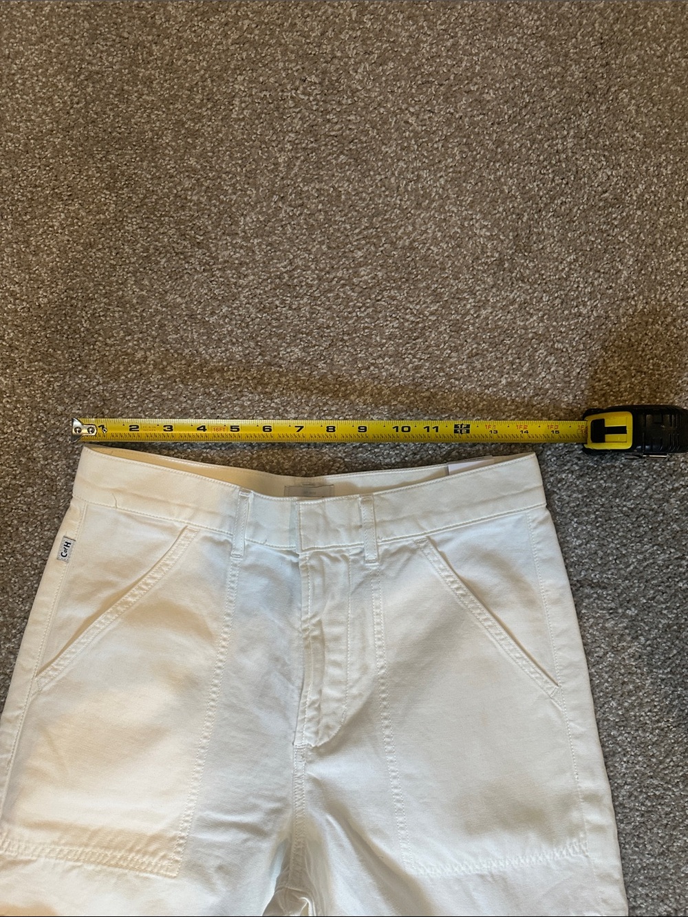 Citizens Of Humanity Marcelle Jeans in Off White-26 NWT - Picture 5 of 16